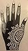Pack of 5 RIGHT UPPER PART OF HAND AS SEEN IN VOGUE Indian Arabian Tattoo Reusable Stickers LAMINAU Stencils