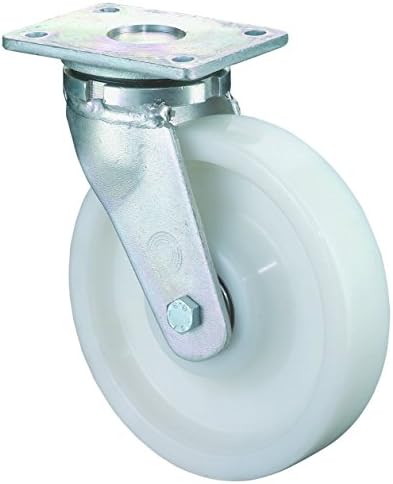 BS Plastic Wheel Castor Heavy Duty Castor Single Wheel Plate Fix, 250 mm, rr100.b15.250