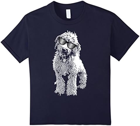 Kids Doodle With Glasses 6 Navy