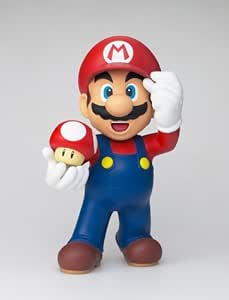 Super Mario Brothers: Desktop Sofbi Series Mario 8-inch Action Figure