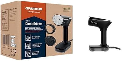 Escova a vapor ST 8450 CalcGuard com 2280 W, placa cerâmica, 30 g/min, compacta, rápida e ideal para viagens