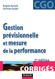 Gestion prévisionnelle et mesure de la performance