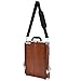 Portable Art Easel for Painting, QINUKER French Style Wooden Artist Easel & Sketchbox, Wooden Pallete and Shoulder Strap