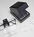 KIKAR Clip-On Magnifier with 4 Inter-Changeable Lenses - Fit All Specs