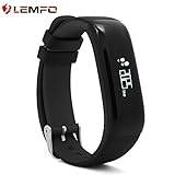 LEMFO P1 Bluetooth Waterproof Fitness Tracker with Heart Rate Monitor and Blood Pressure Sports Smart Wristband Pedometer Smart Bracelet Call Reminder Smart Band For Android iOS