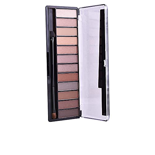 Palette Ombretti Magnifeyes, 2 Tonalità Multiuso dal Finish Matte, Perlato e Gitter Edition, 001 Nude