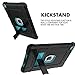 Grifobes iPad Mini 5 Case 2019,iPad Mini 4 Case,Slim Heavy Duty Shockproof Rugged Case Hard PC+Silicone High Impact Full Body Protective Case for iPad Mini 5th Generation 2019 (Black+Blue)