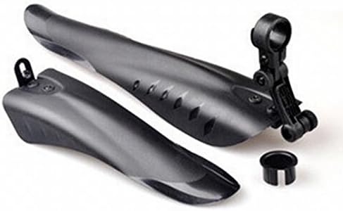 RoseAmor Bike Mud Guard Fender Set Plastic Easy Install Front Rear Mudguards