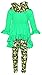 Unique Baby 3 Piece Girls Outfit with Top Legging and Scarf Toddler Girls' Clothing Sets