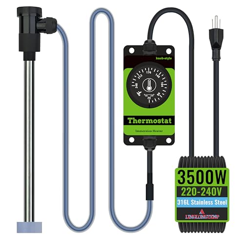 LINGLONGTEMP 3500W Immersion Pool Heater