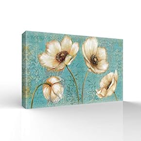 Vintage Flower Painting for Bedroom Living Room