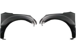 Evan Fischer Front Fender Compatible with 2010-2017 Chevrolet Equinox Driver and Passenger Side