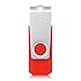 KOOTION 10PCS 1GB USB 2.0 Flash Drives 10 Pack Flash Drives Pen Drives Memory Stick Thumb Drives, Red