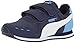 PUMA Kids' Cabana Racer Mesh V PS Sneaker, peacoat-puma white-little boy blue, 12.5 M US Little Kid