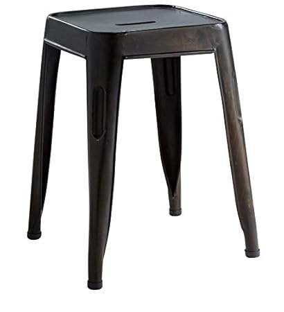 Mini Bar Stool in Black