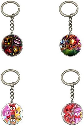 For Five Nights At Freddy's Key Chains, Key Rings, unisex for Adults and kids, Best Gifts