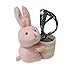 Eyeglass Holder Glasses Stand with Cute Plush Animal Character Design, Bunny, By OptiPlix