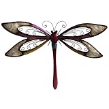 Very Cool Stuff Silver Wing Dragonfly Wall Art, 24
