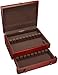 Reed & Barton Bristol Mahogany Finish Flatware Chest, 11.55 LB, Brown