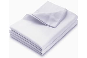 JUWENIN Lightweight super soft microfiber Well Designed Print Pattern - Comfortable, Breathable, Soft & Extremely Durable (White, 1 Twin Flat)