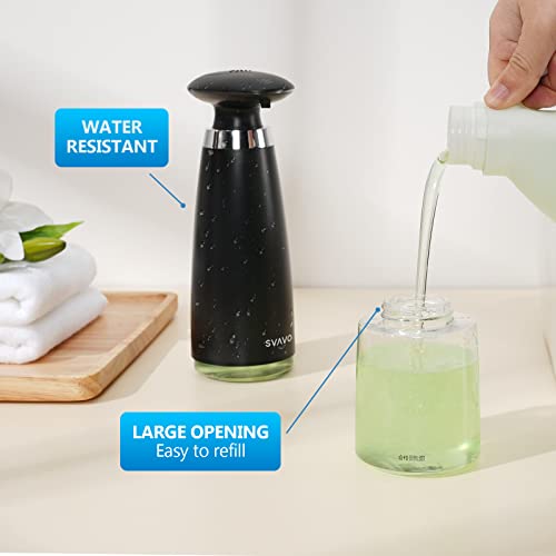 SVAVO Automatic Soap Dispenser, 12oz / 350ml Battery Operated Touchless Soap Dispensers with
