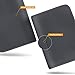 iPad PRO 9.7 Case, rooCASE [UPDATED] Premium Genuine Leather Executive Case Cover with Apple Pencil Stylus Pouch for Apple iPad Pro 9.7, Black - NOT Compatible with iPad Pro 10.5 and 12.9, Gray