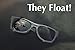 Wood Sunglasses made from Maple/Cherry-100% polarized lenses in a wayfarer that floats!