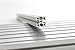 MakerBeam XL Clear Anodized Beams 200x15x15mm 4 Pieces