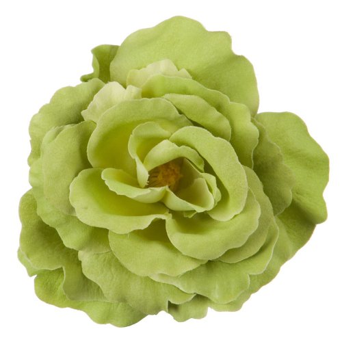 Rose King Size Pin and Clip - Light Green
