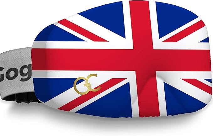 GogglesCover Ski Goggles Protective Cover, Protective Goggle Cover Portable, Ski Goggle Cover Sleeve Anti-Scratch, Ski Goggles Accessories, Ski Equipment, Great Britain Design