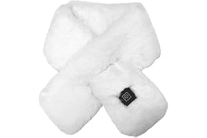 APIVOE Open Box Deals Labor Day Deals Heated Scarf Neck Heating Pad Men and Women Rechargable Heated Neck Warmer Wrap USB Pain Thermal Scarfs with Battery Lighten Deals of The Day