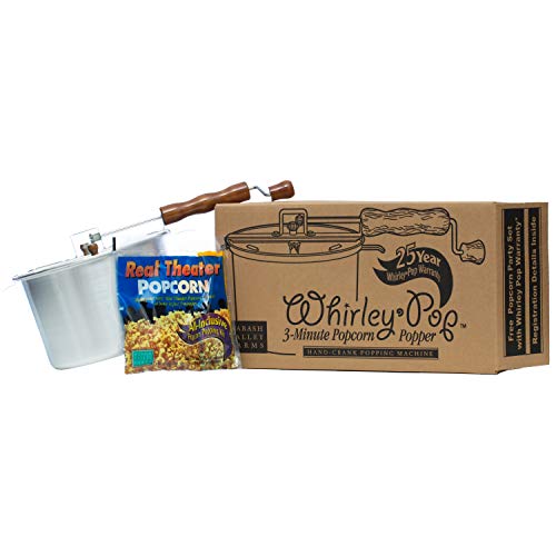 Whirley-Pop Popper Kit - Nylon Gears - Silver - 1 Real Theater All Inclusive Popping Kit - Thumbnail 6