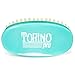 TORINO PRO #4551 MILITARY- SOFT BRISTLE HAIR BRUSH -PERFECT FOR THINNING HAIR- 100 PERCENT PURE BOAR BRISTLES - GREAT FOR ALL 360,540,720 WAVES- Exceptional Quality WAVE BRUSH