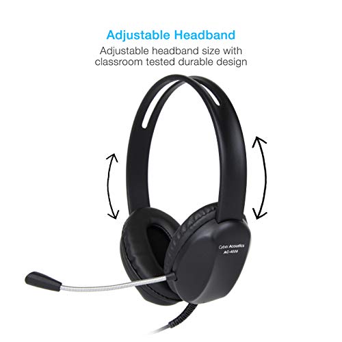 Cyber Acoustics Headset AC-5002 - Mit Geräuschunterdrückung