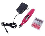 LORJE Nail Art Drill Kit Electric File Buffer Bits Acrylics