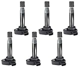 Pack of 6 Ignition Coils for Honda Accord Odyssey Acura MDX TL RL Vue 3.0L 3.2L 3.5L V6 30520P8EA01 30520P8FA01 30520RCAA02 90919-02247 UF242 C1221