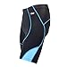 Santic Men's Cycling Shorts Biking Bicycle Bike Short Half Pants 4D Coolmax Padded Blue L