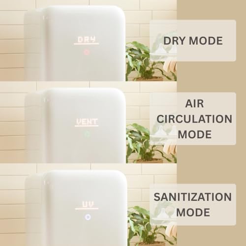NEW UPANG Signature2 Plus LED Baby Bottle Sanitizer (UP920A+) (Milk White)
