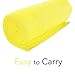 Imperial Home 50x60 Soft Bulk Fleece Throw Blankets, Throw Blanket for Couch, Travel, Bed, Any Room, Fleece Travel Blanket, Lightweight Blanket, Fall Blankets & Throws, Cozy Blanket, 24 pk (Yellow)