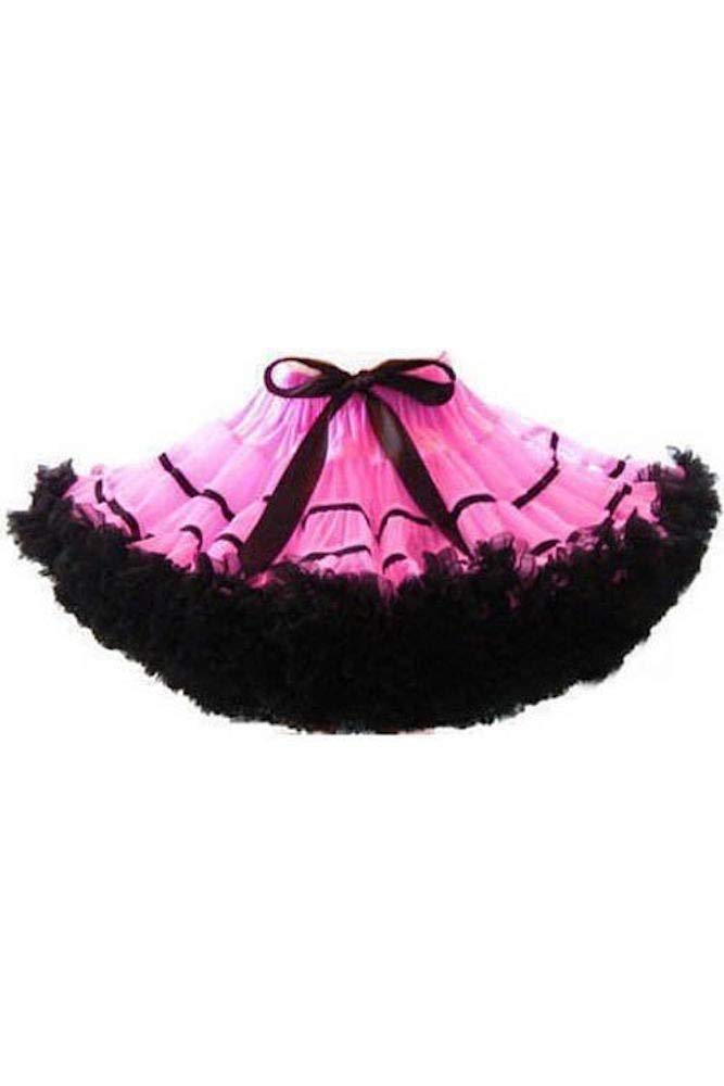 less is more Mini Petticoat Tutu Pink / Black Size S/M