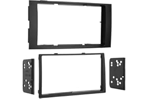 Metra 95-9009 Double DIN Installation Kit for 2004-Up VW Touareg Vehicles (Black)