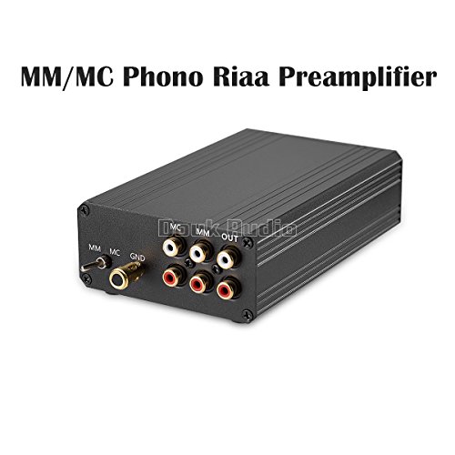 Nobsound® little bear t8 turntable mm mc phono riaa preamplifier…