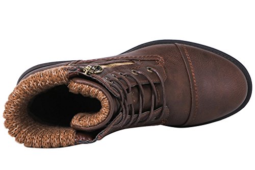 GLOBALWIN-Womens-Ankle-Booties-Fashion-Combat-Boots