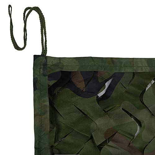 LOOGU Military Camouflage Net Reinforced Large Size – Ideal for Camouflage, Hunting, Garden Decoration, Shading, Photo, Terrace Awnings