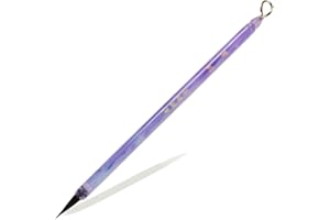 Corciosy 1PCS Chinese Calligraphy Brush, Professional Small Characters Brush for Small Script, Kai Characters, Symbolic Characters, Cursive Characters, Ou-Style Calligraphy (Zi Yu)
