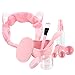 URfashion Facial Mask Bowl 10 in 1 Cat Shape Headband Spray Brush Stick Spatula Puff Measure Spoon Lady face Skin Care Mask Mixing Tool Sets primary