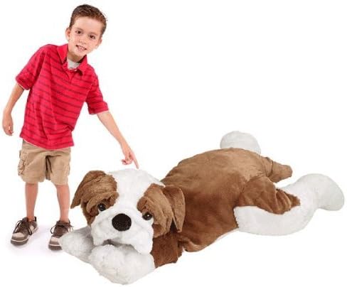 Cute Jumbo Stuffed Pet Bulldog