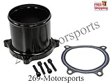 Throttle Valve Delete Kit For 07-16 Dodge Ram 6.7L Cummins Turbo Diesel - Black