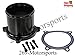 Throttle Valve Delete Kit For 07-16 Dodge Ram 6.7L Cummins Turbo Diesel - Black