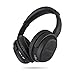 Active Noise Cancelling Bluetooth Headphones, ANCDEEP Ancone HiFi Stereo Deep Bass Over Ear Wireless Headphones with Built-in Microphone and Carrying case for iPhone/Android/PC/TV(Black)